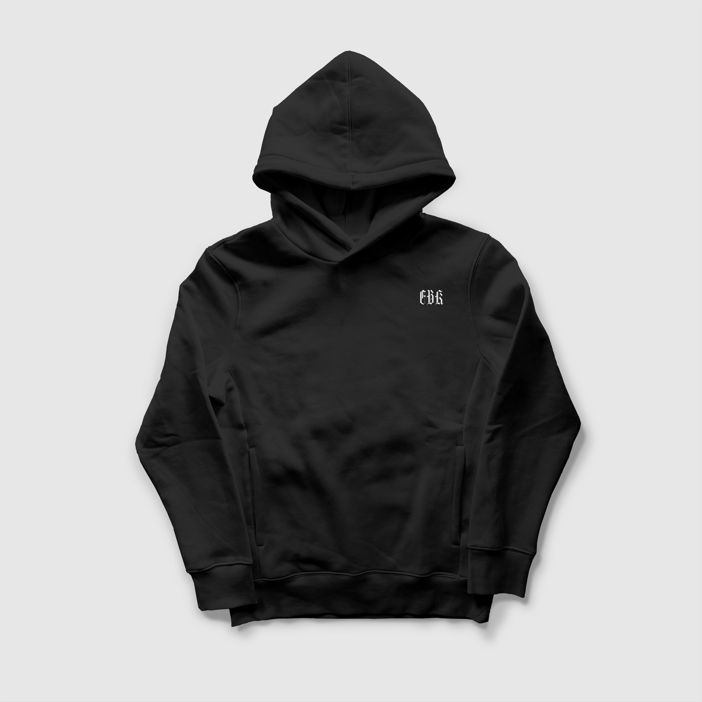 EBK HOODIE IN BLACK